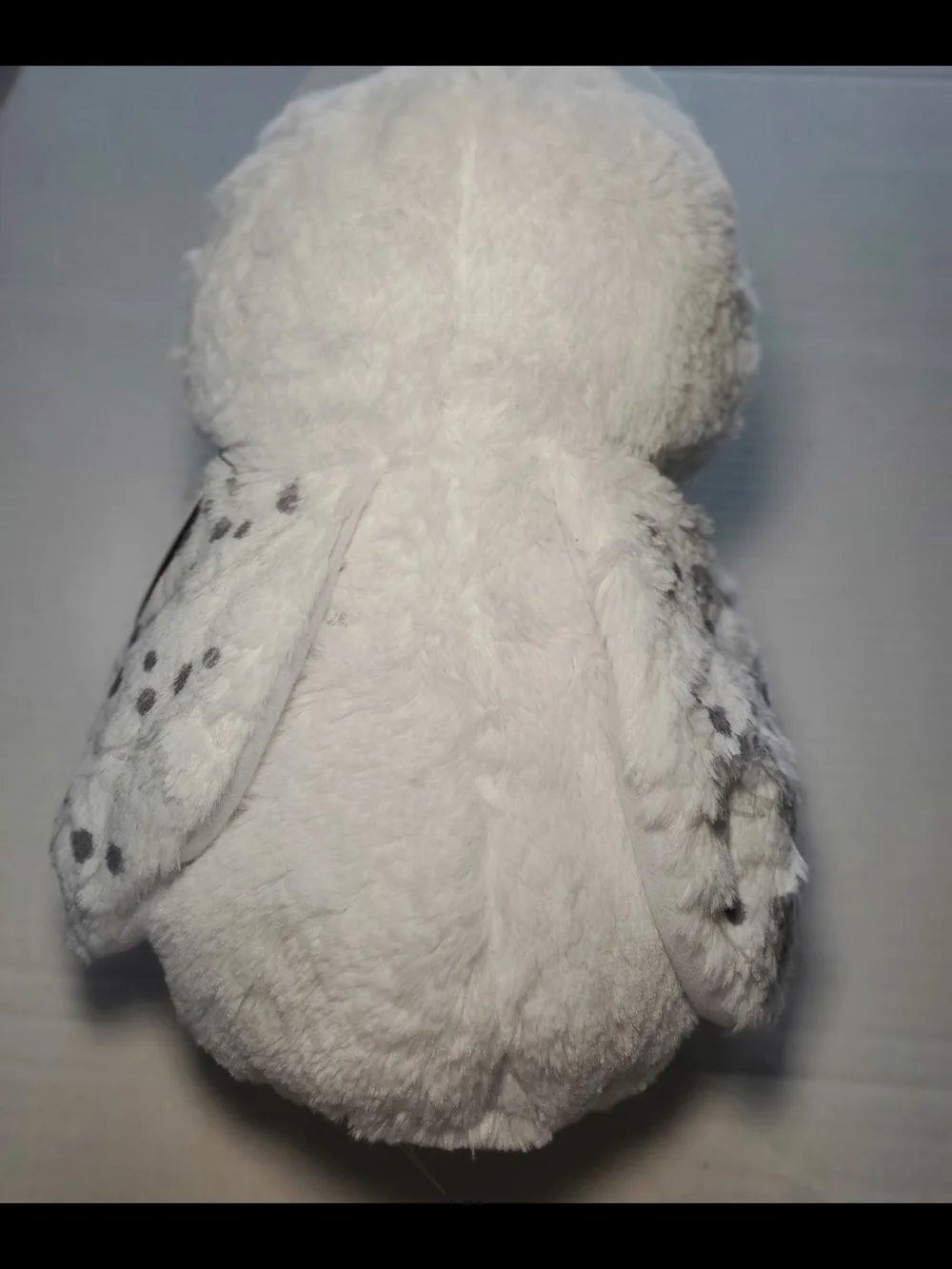 Harry Potter Play W/Me Hedwig 12 Inch White Snowy Owl Plush w/Gold Glitter Eye